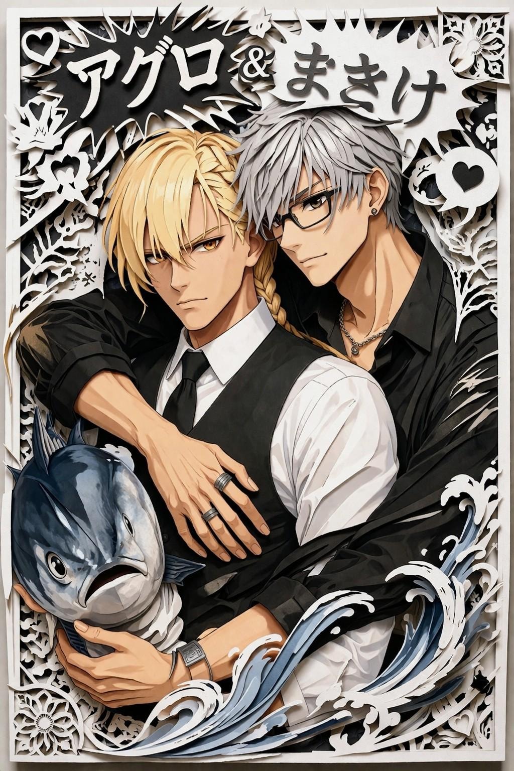 イケメンアグロ🐟️＆イケメンまさけの愛憎劇