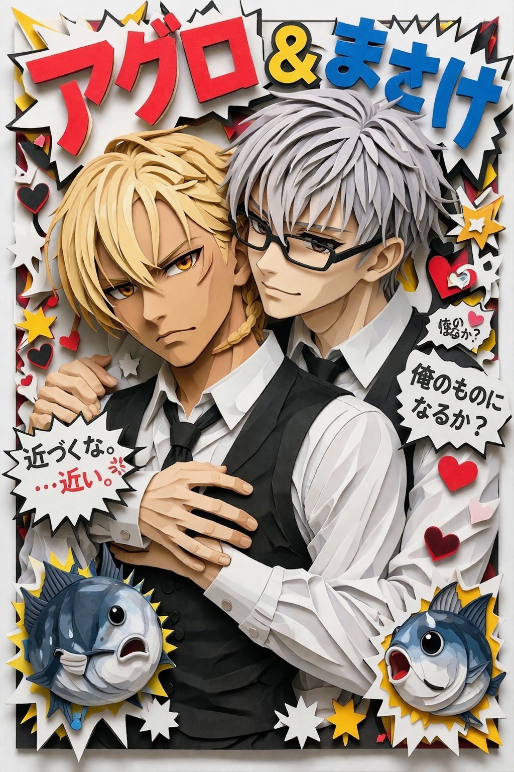 イケメンアグロ🐟️＆イケメンまさけの愛憎劇