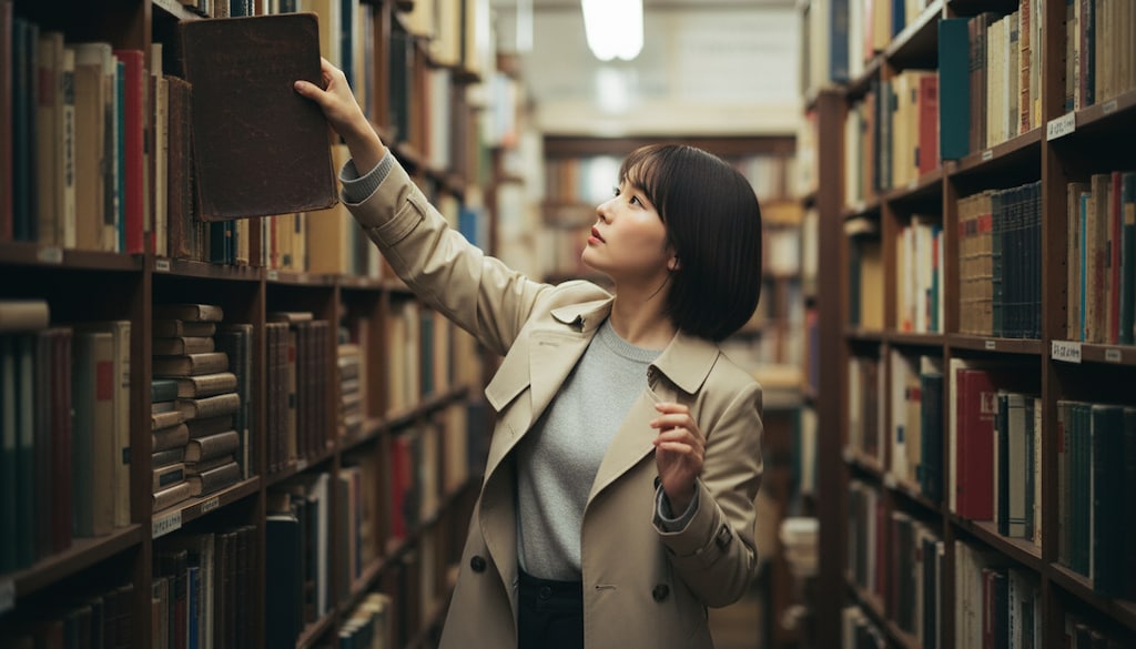 神保町の古書店にて