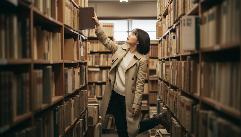 神保町の古書店にて