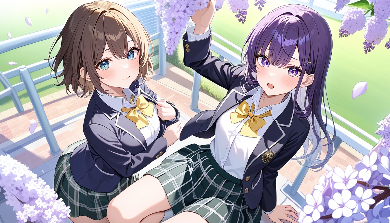 ライラック | の人気AIイラスト・グラビア