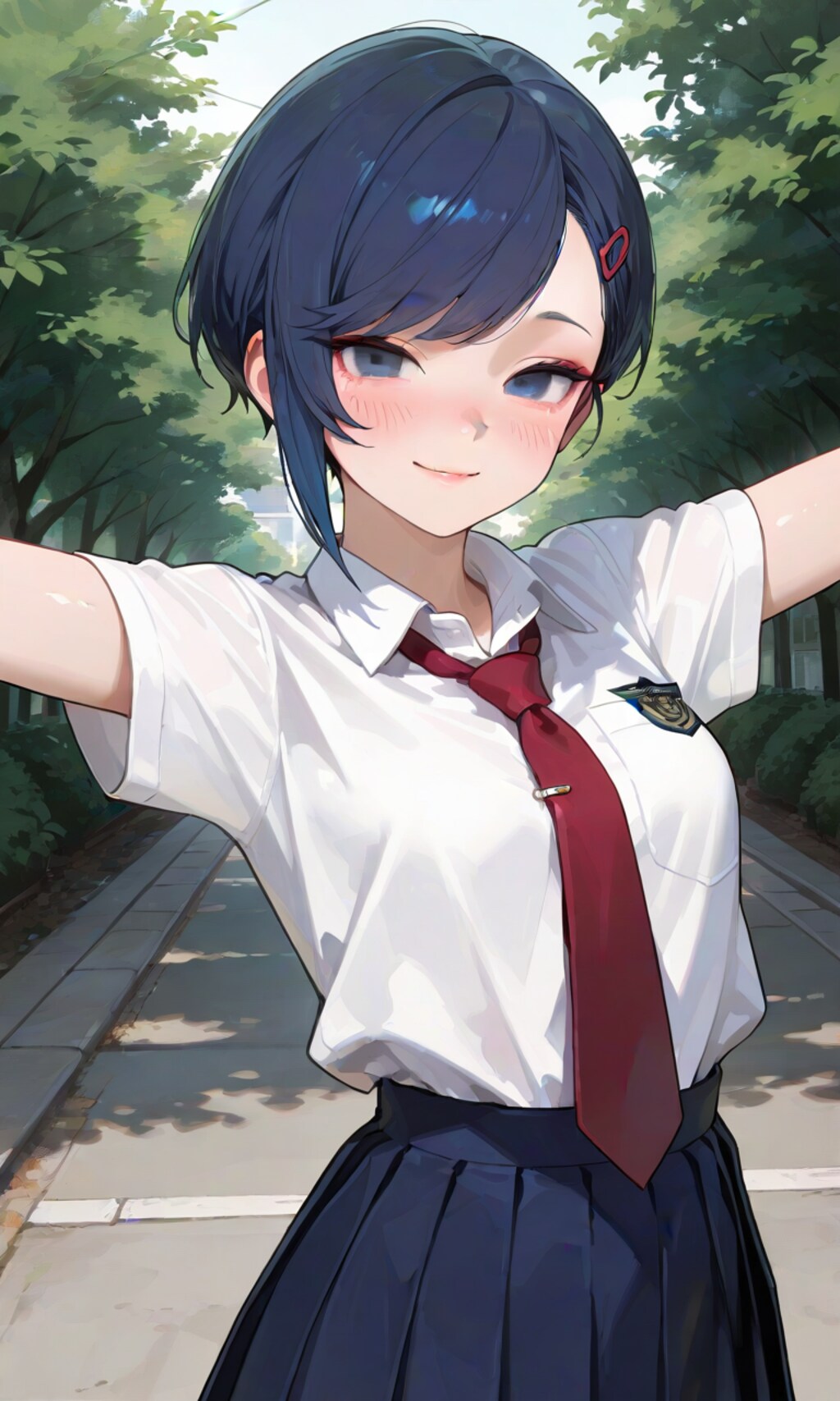 嬉しい…ギュッてして…