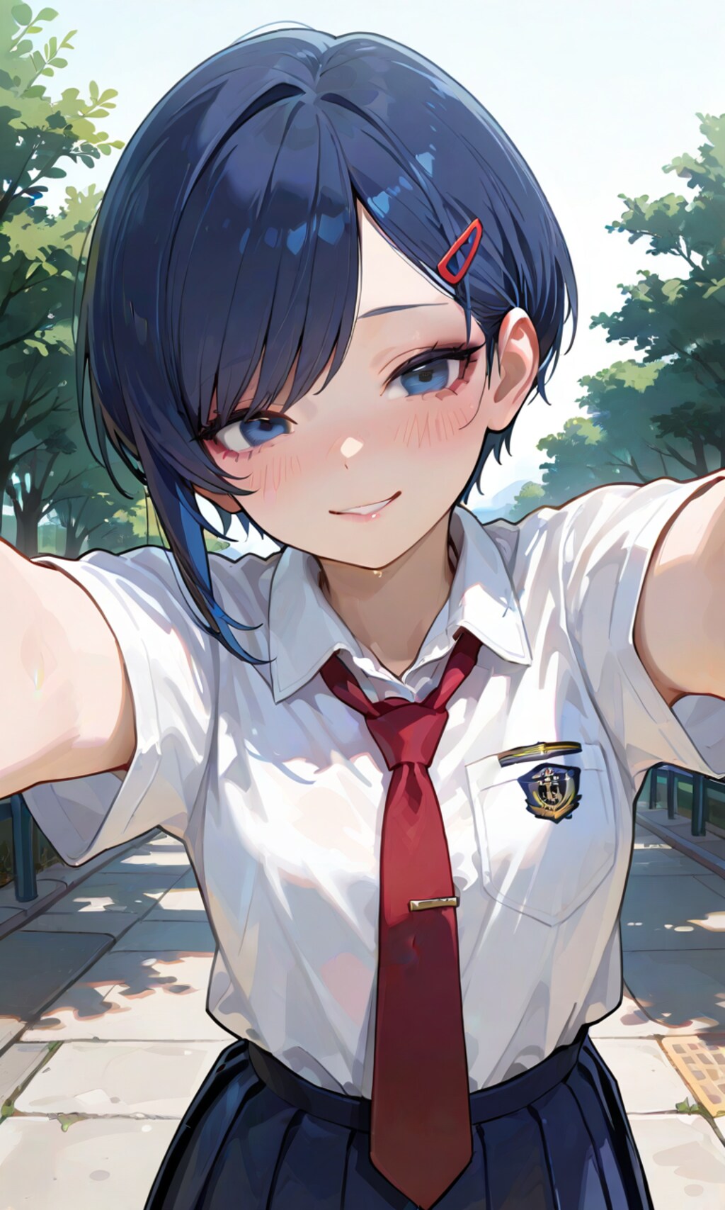 嬉しい…ギュッてして…