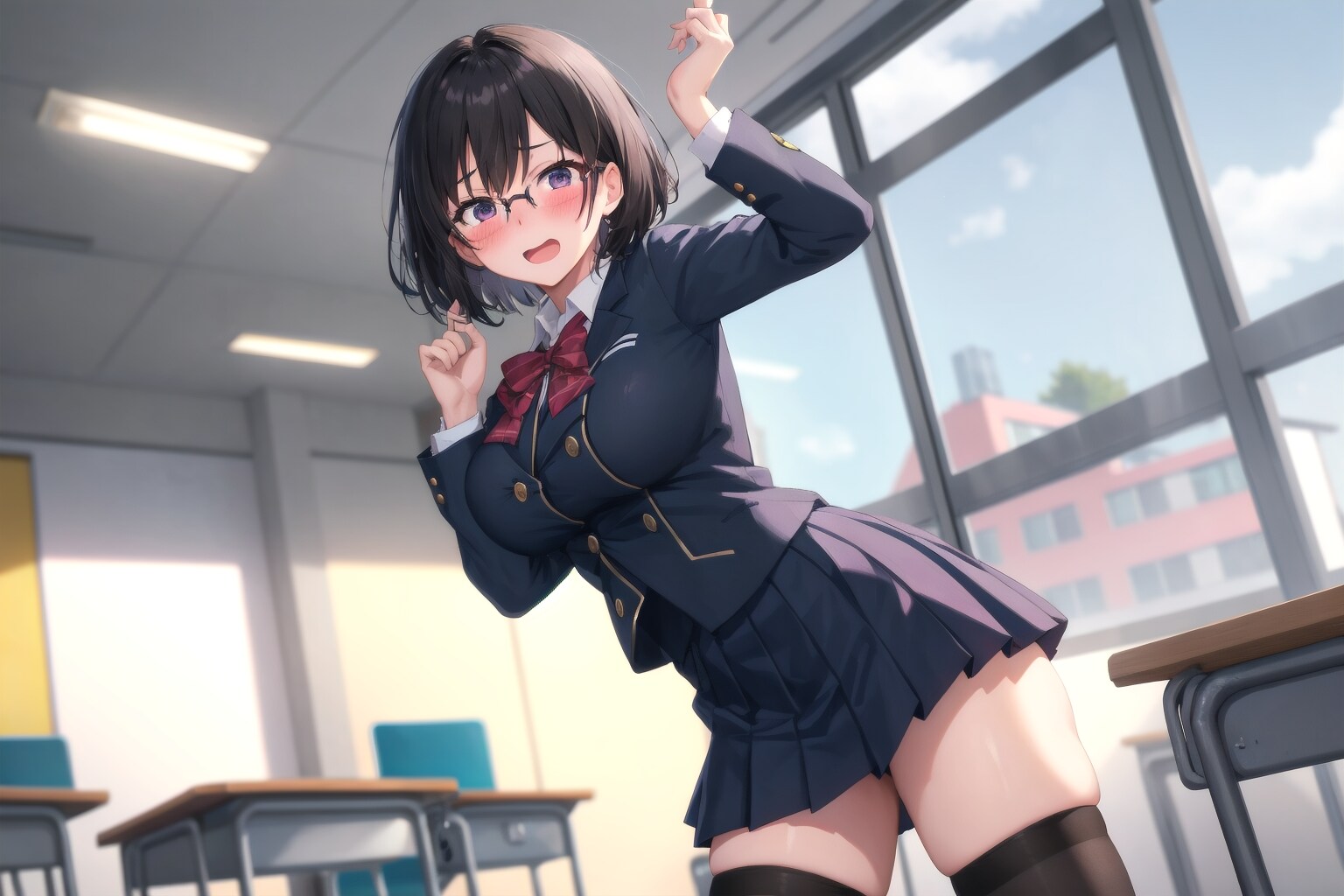 風紀委員さん | の人気AIイラスト・グラビア