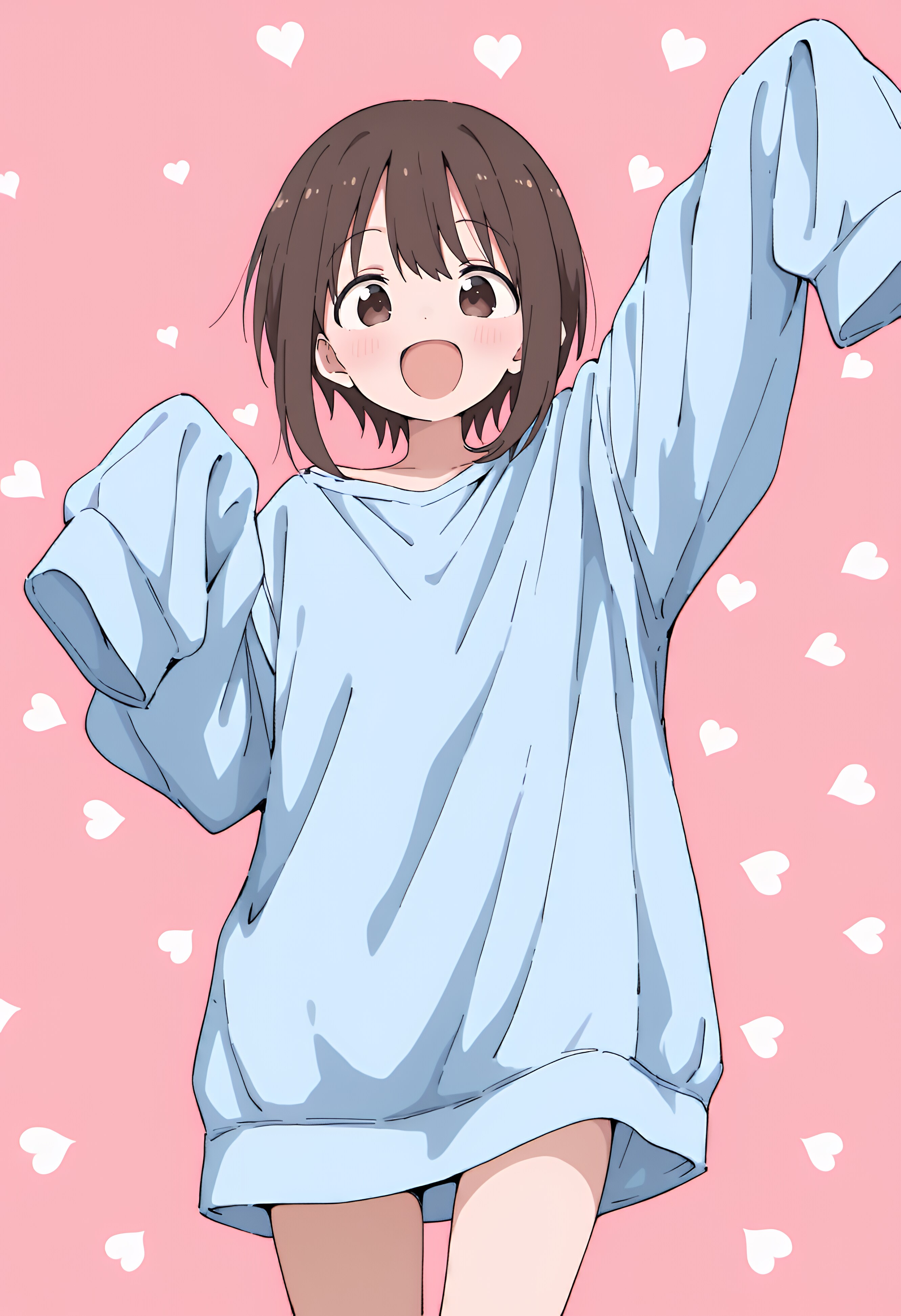 ぶかぶか～♥