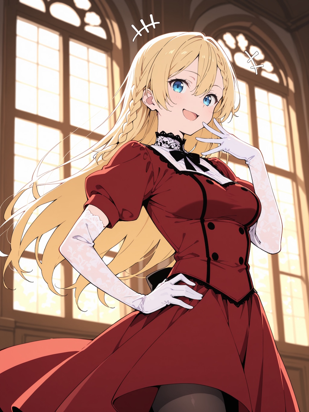 お嬢様笑い