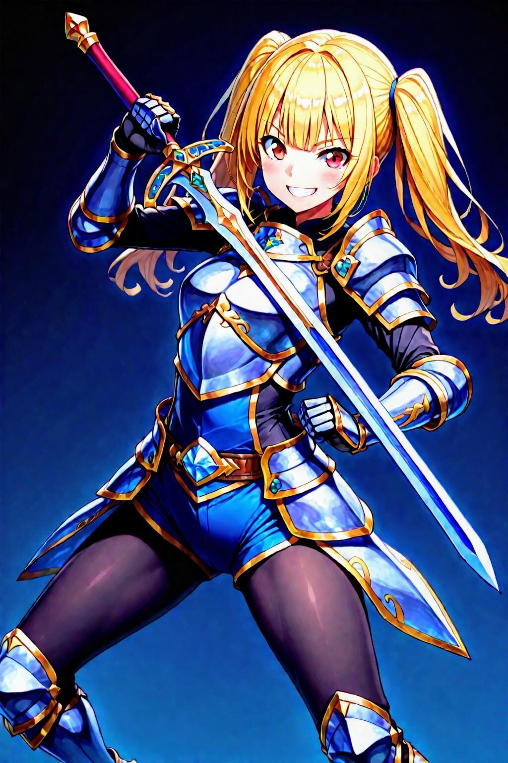 ツインテアーマーな、お姉やん