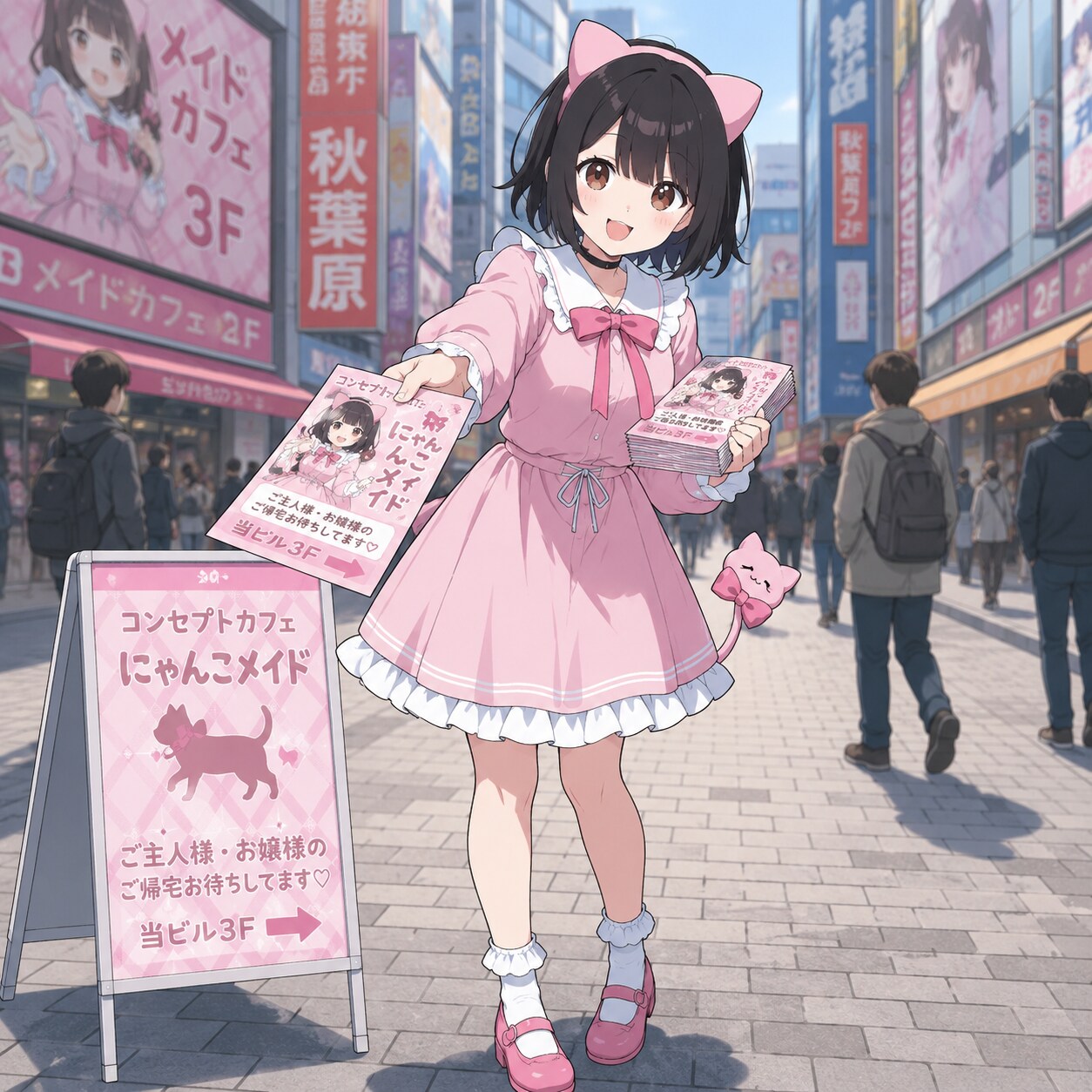 秋葉原のおなのこ