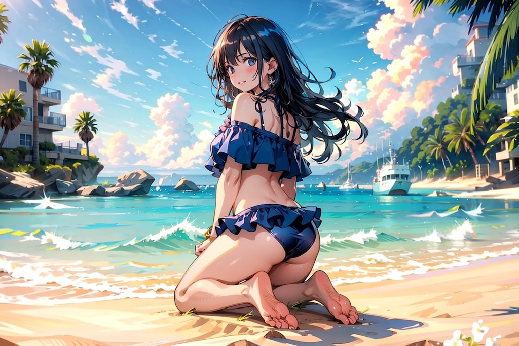 夏だから水着企画作品です