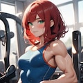 Muscular woman 4枚目