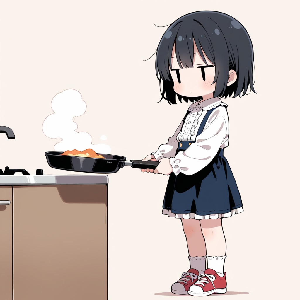 料理をしてみる | の人気AIイラスト・グラビア