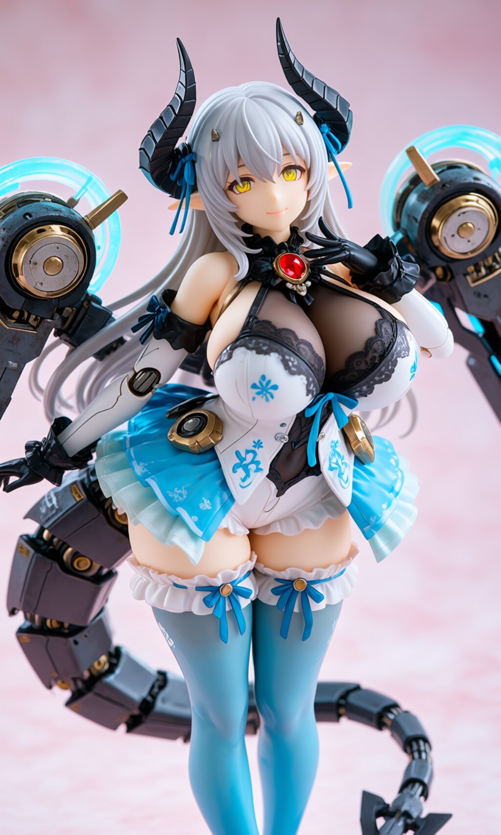 異世界制服少女達　メカ娘 悪魔付き魔法少女　魔王の娘ルリ