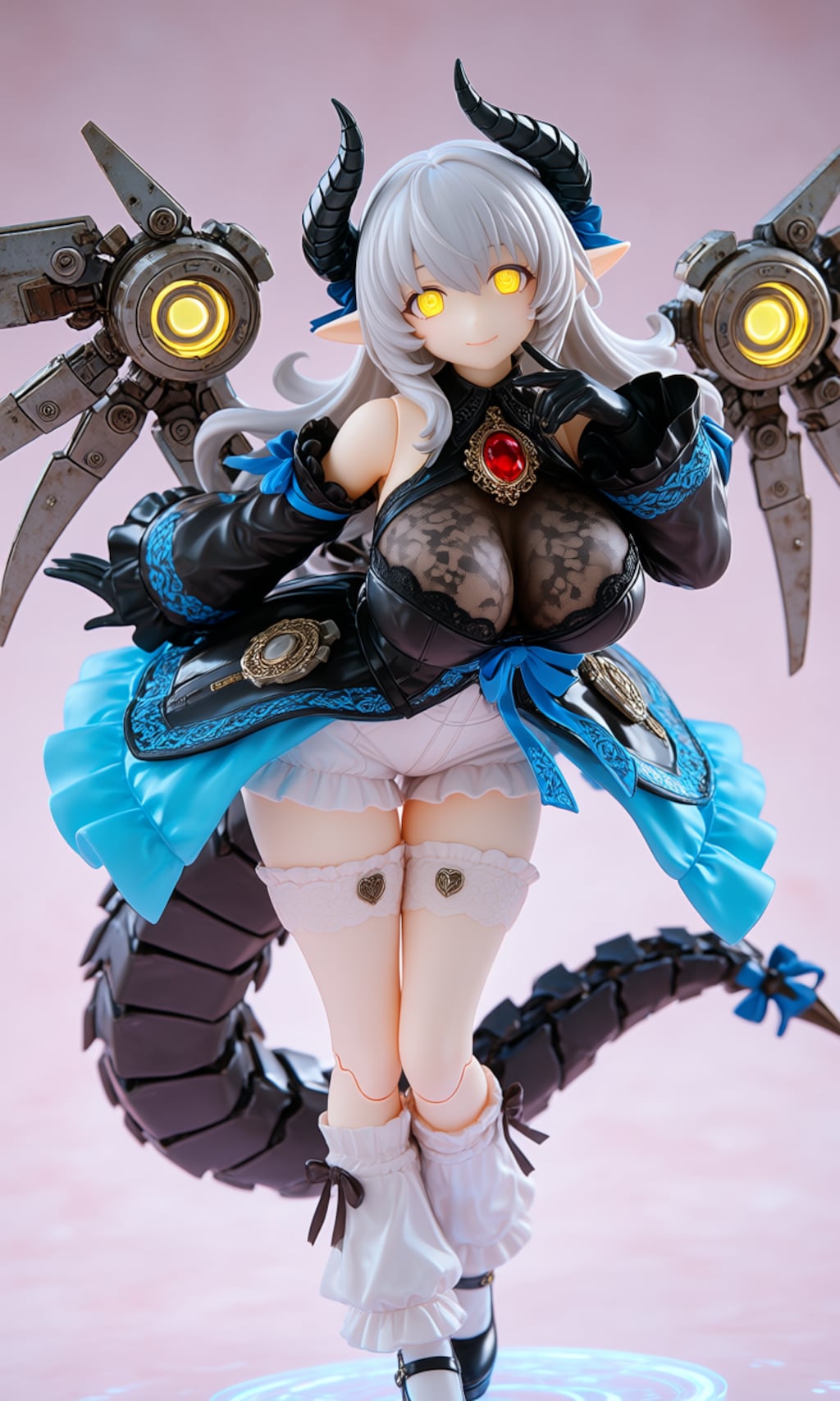 異世界制服少女達　メカ娘 悪魔付き魔法少女　魔王の娘ルリ