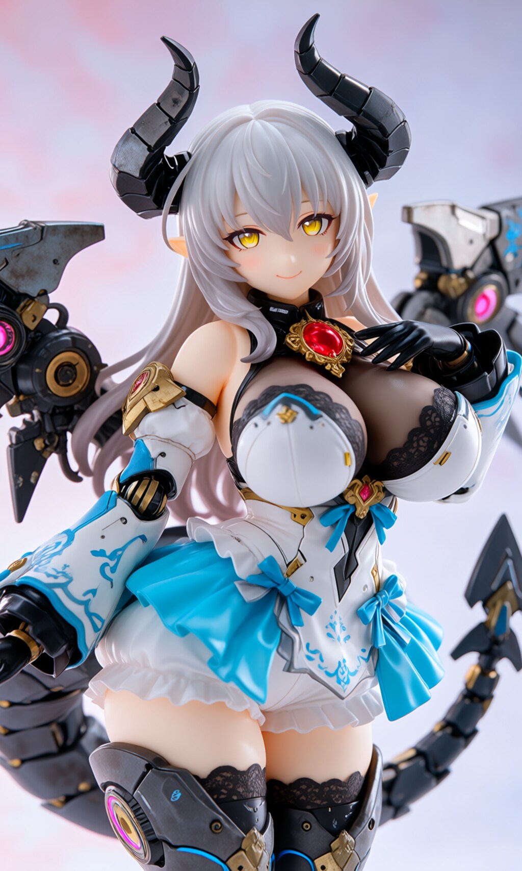 異世界制服少女達　メカ娘 悪魔付き魔法少女　魔王の娘ルリ