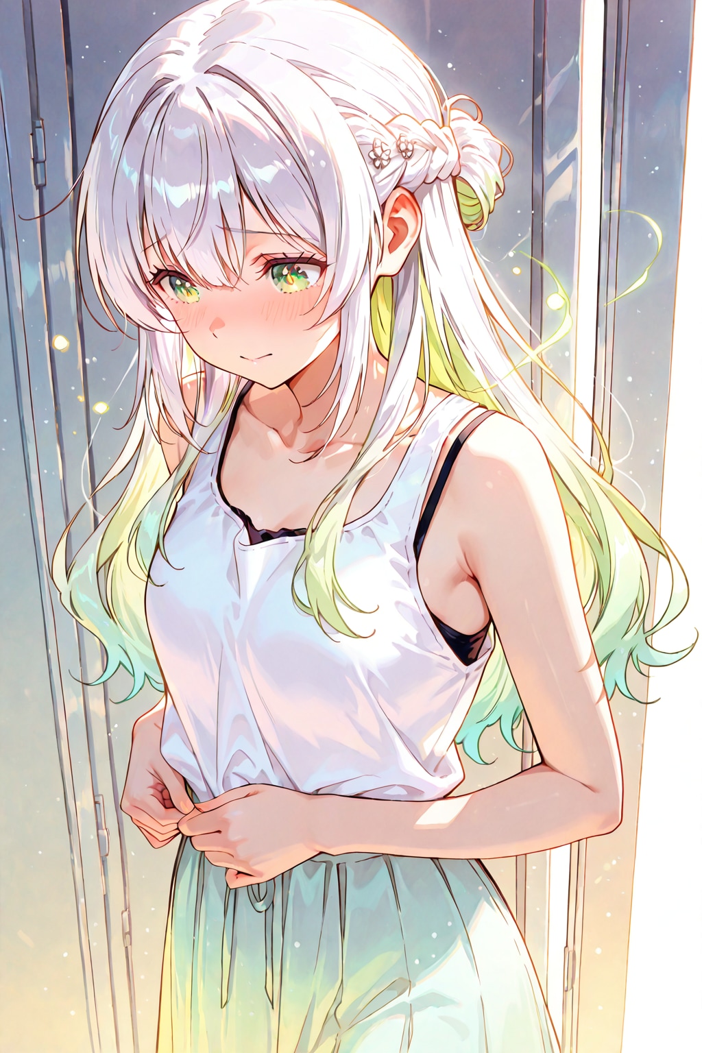 キャミソールとタンクトップのセリュナさん