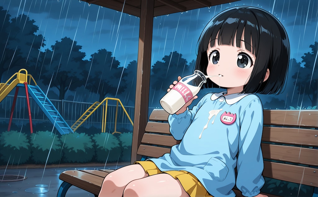公園にて