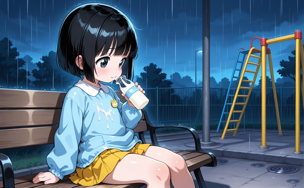 公園にて