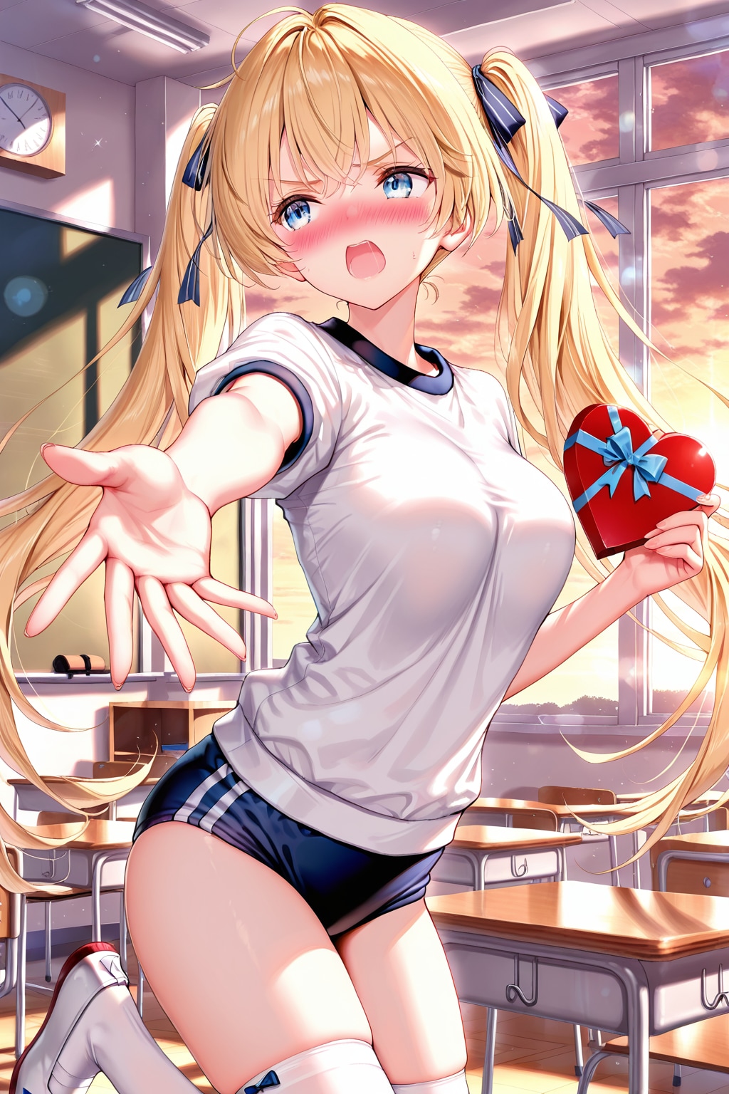 私のと交換よ