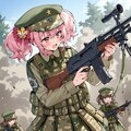 銃で戦う魔法少女 4枚目
