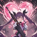 銃で戦う魔法少女 5枚目