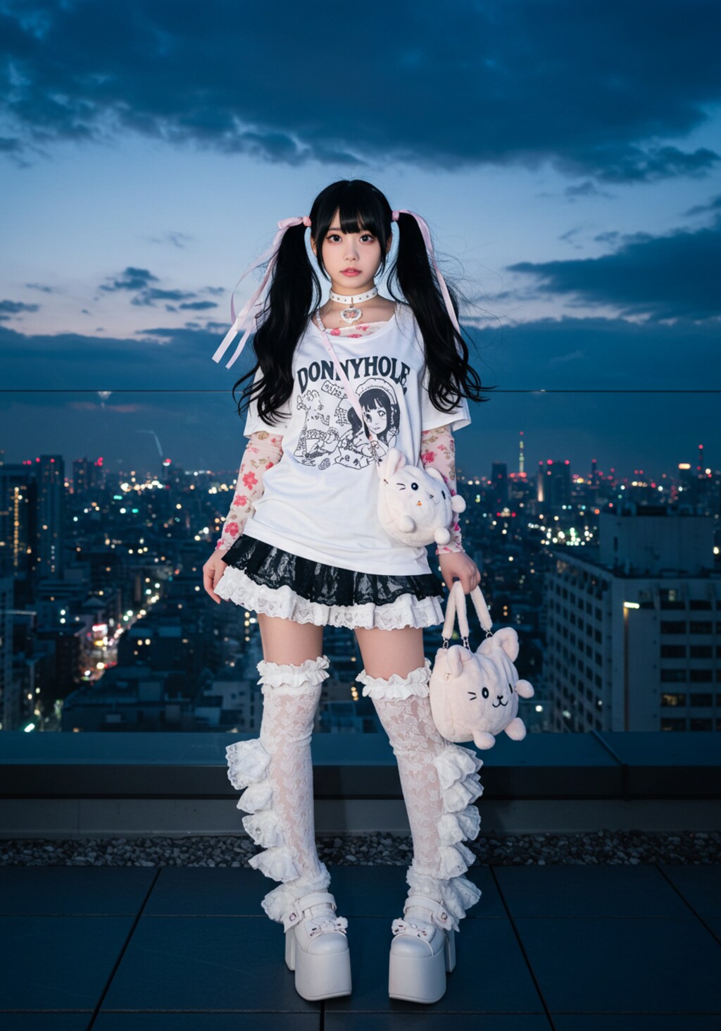 ここからの夜景キレイなの