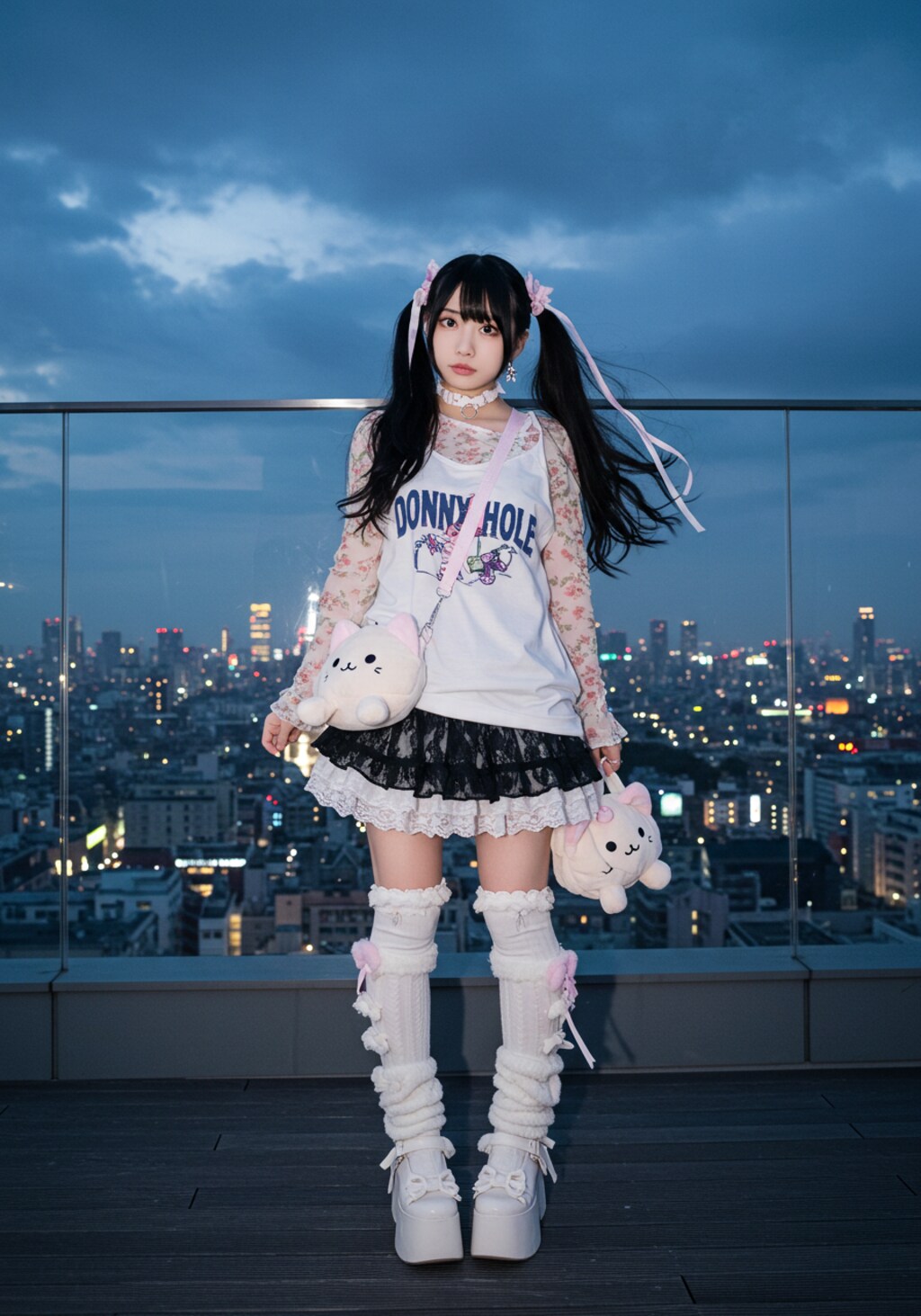 ここからの夜景キレイなの