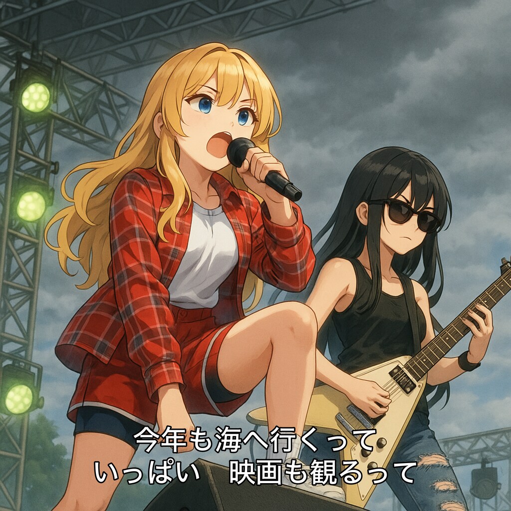【クイズあり】軽音部に体験入部したちちぷいちゃんとししょちゃん