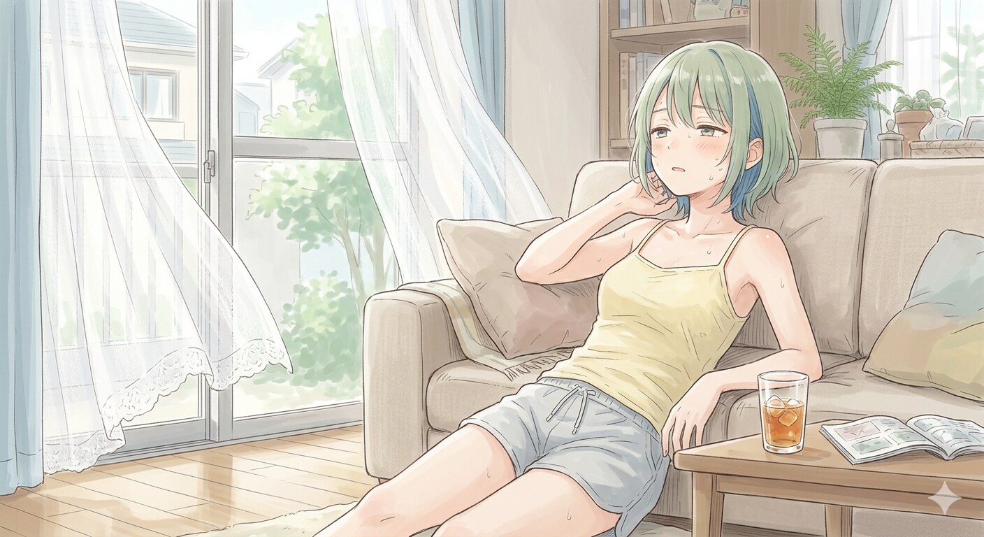 今日はあつい