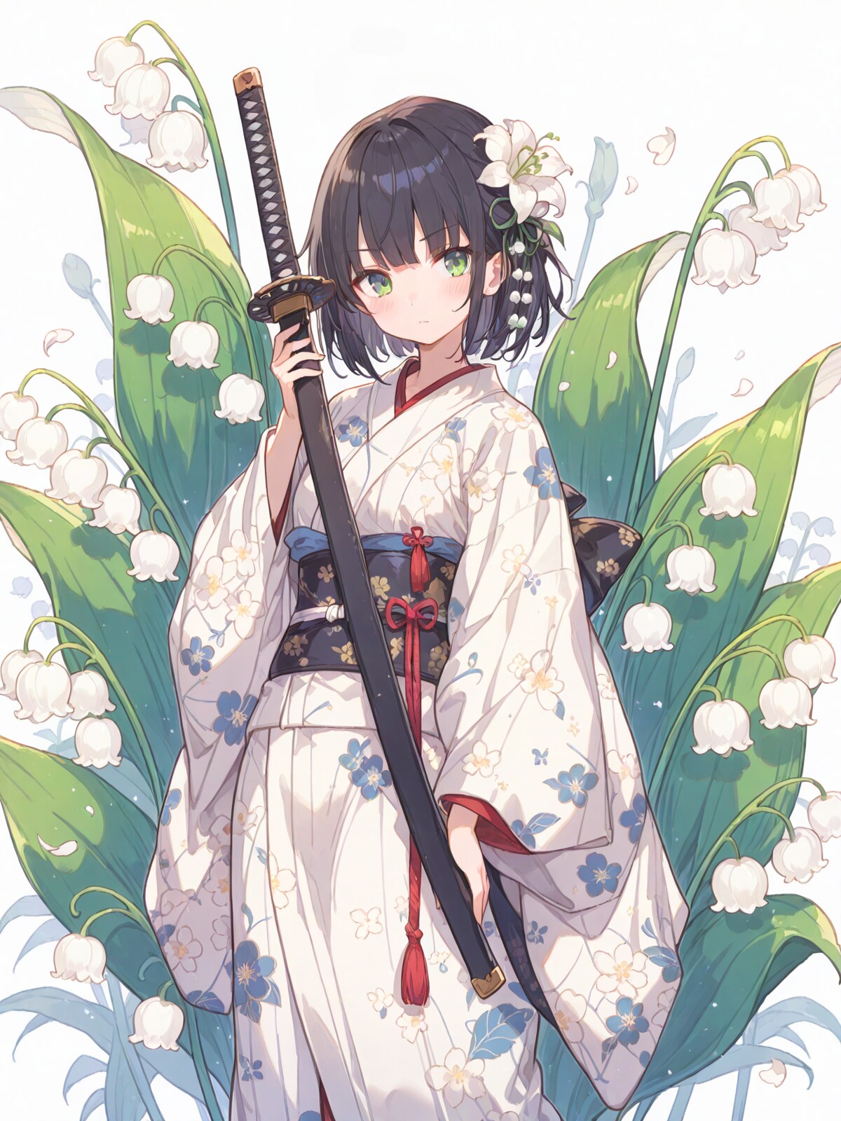 白鈴蘭の侍娘