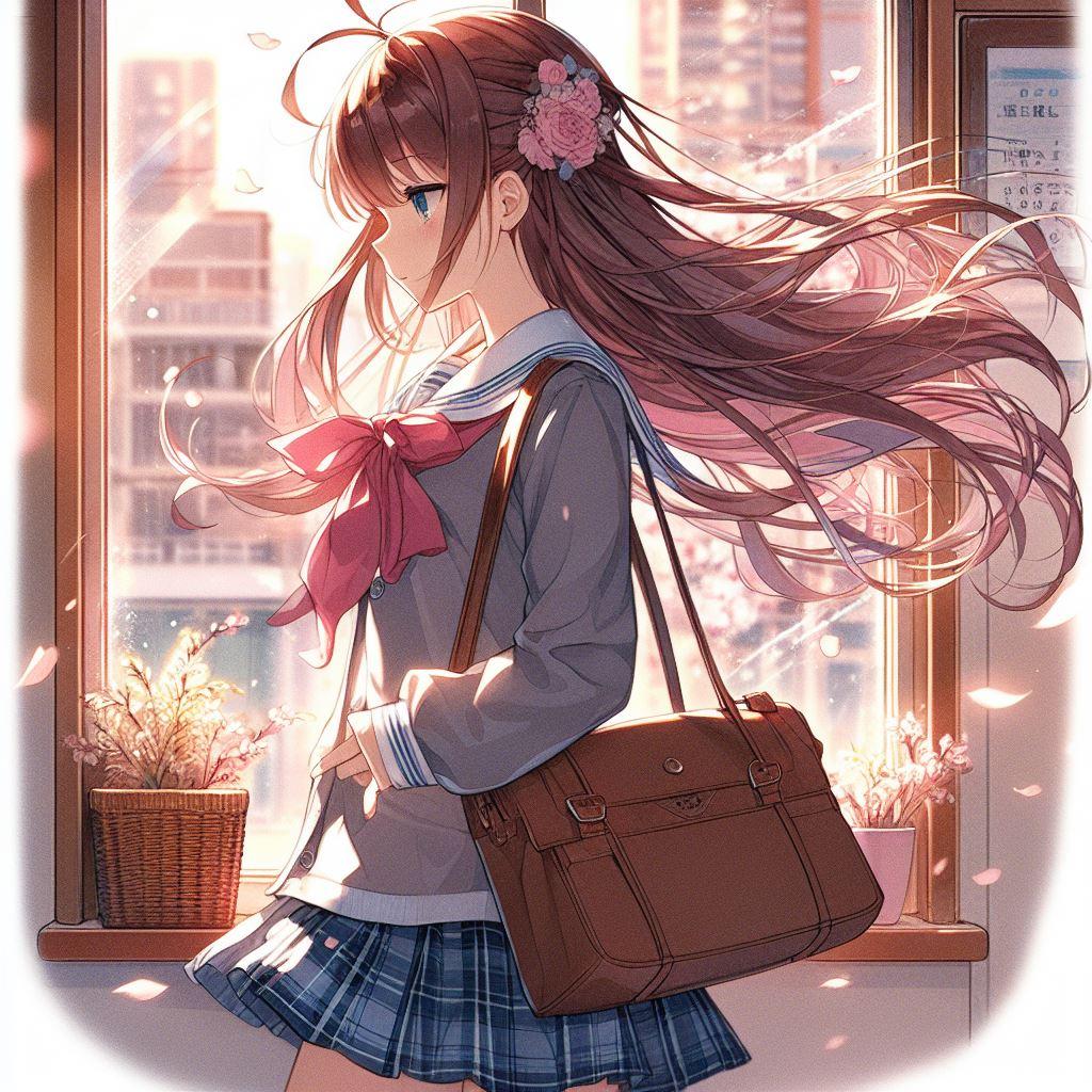 窓際の少女