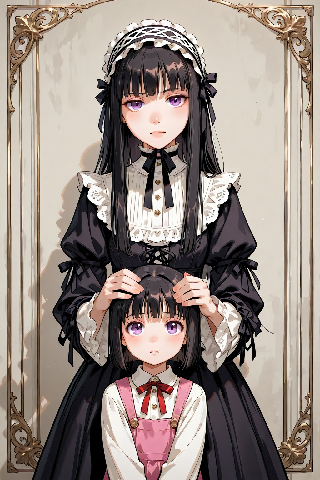 紫の瞳