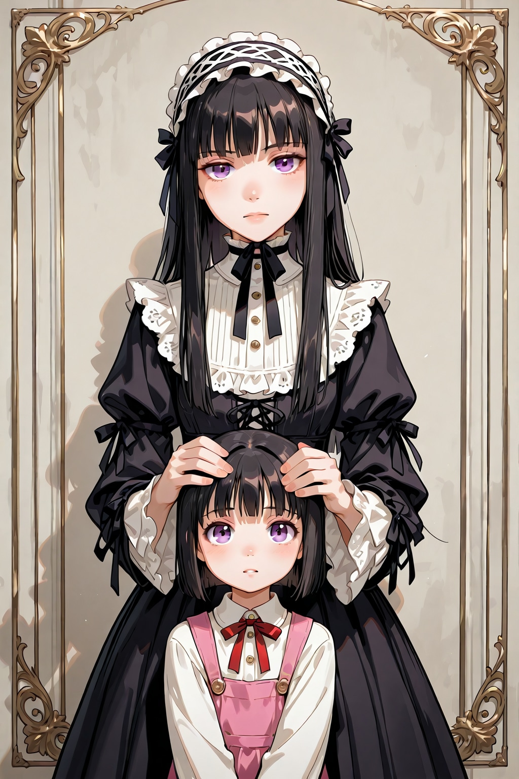 紫の瞳