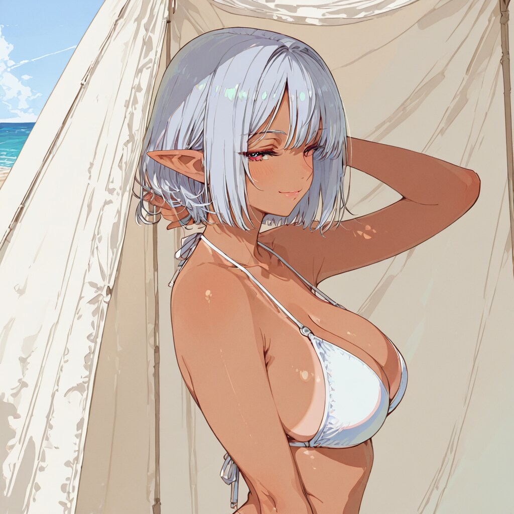 褐色エルフ3