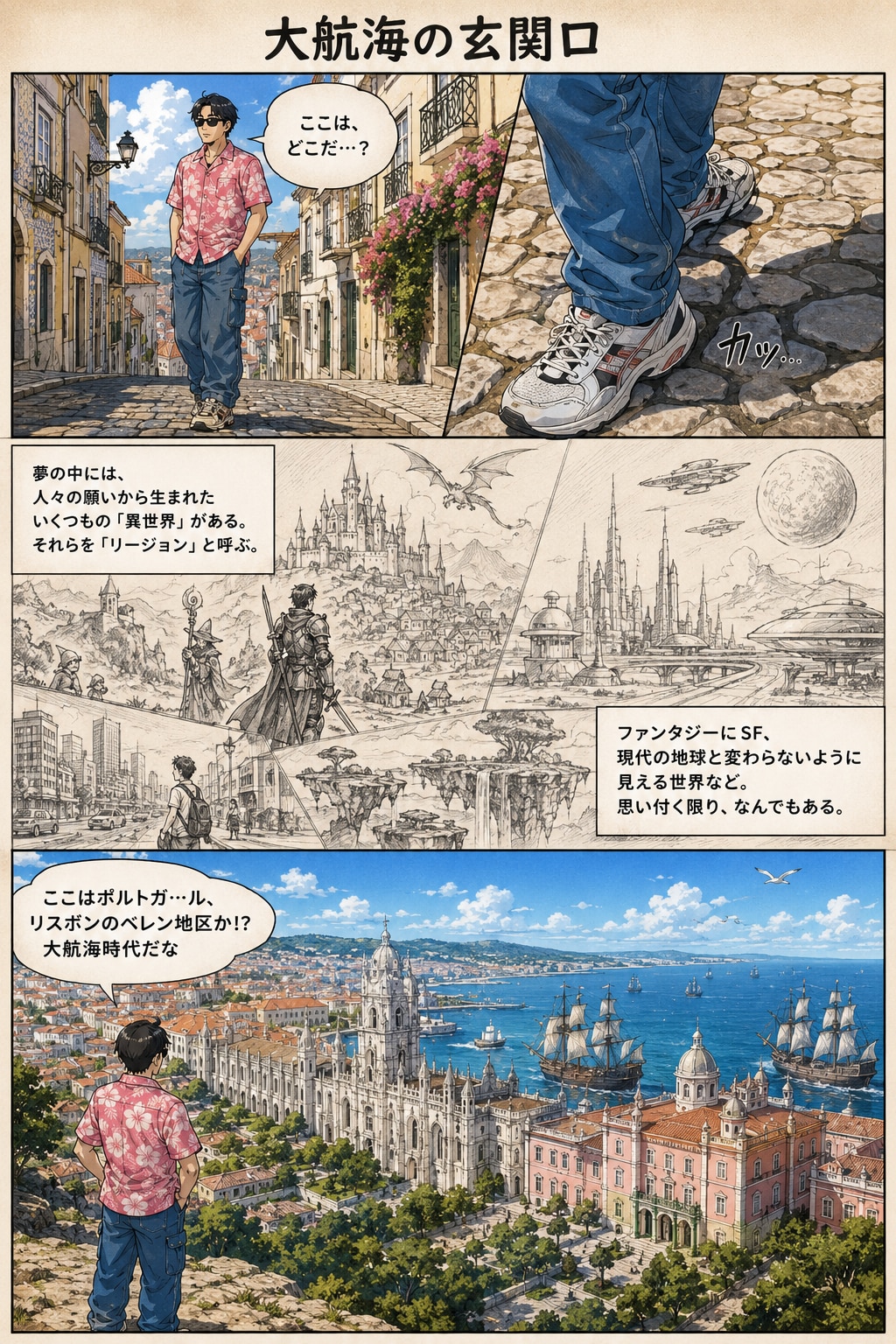 6夜：大航海の玄関口