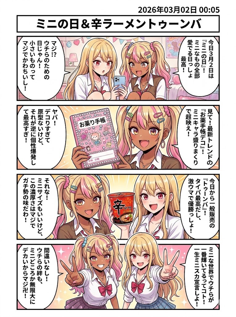3月2日は「ミニの日」「ミニーマウスの日」