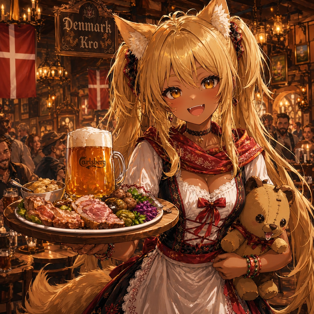 デンマークINギャルミラちゃん