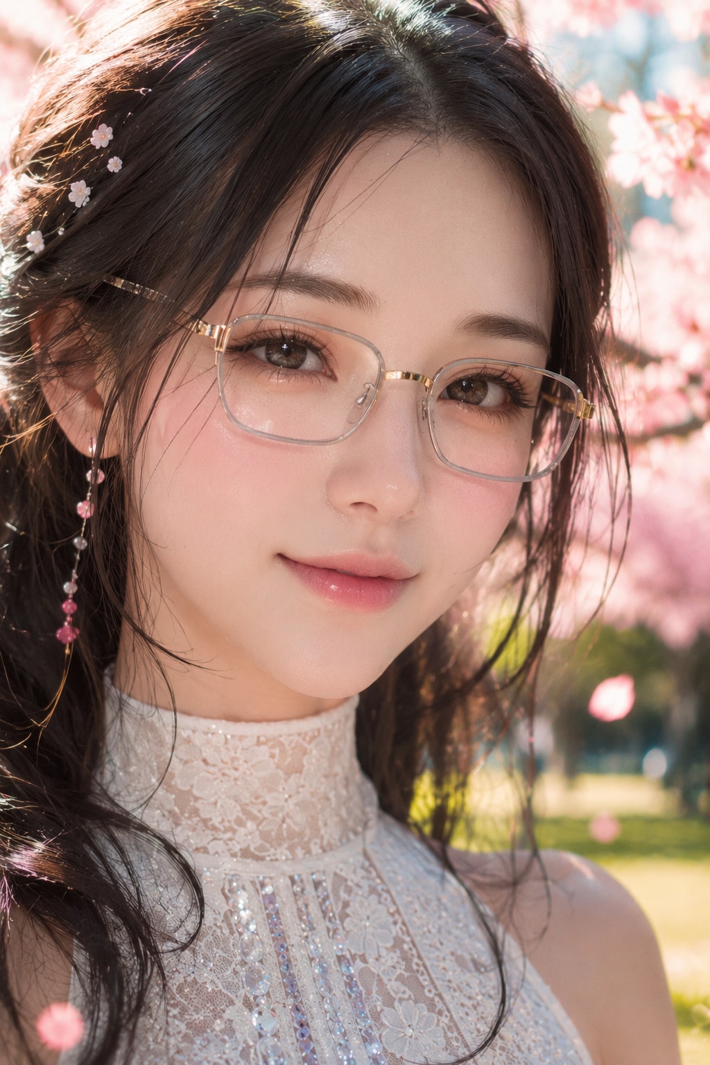 ママと2人で公園を散歩☺️♥️