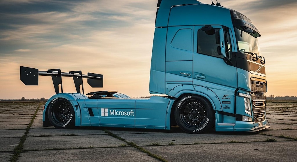 マイクロソフトボルボトラック