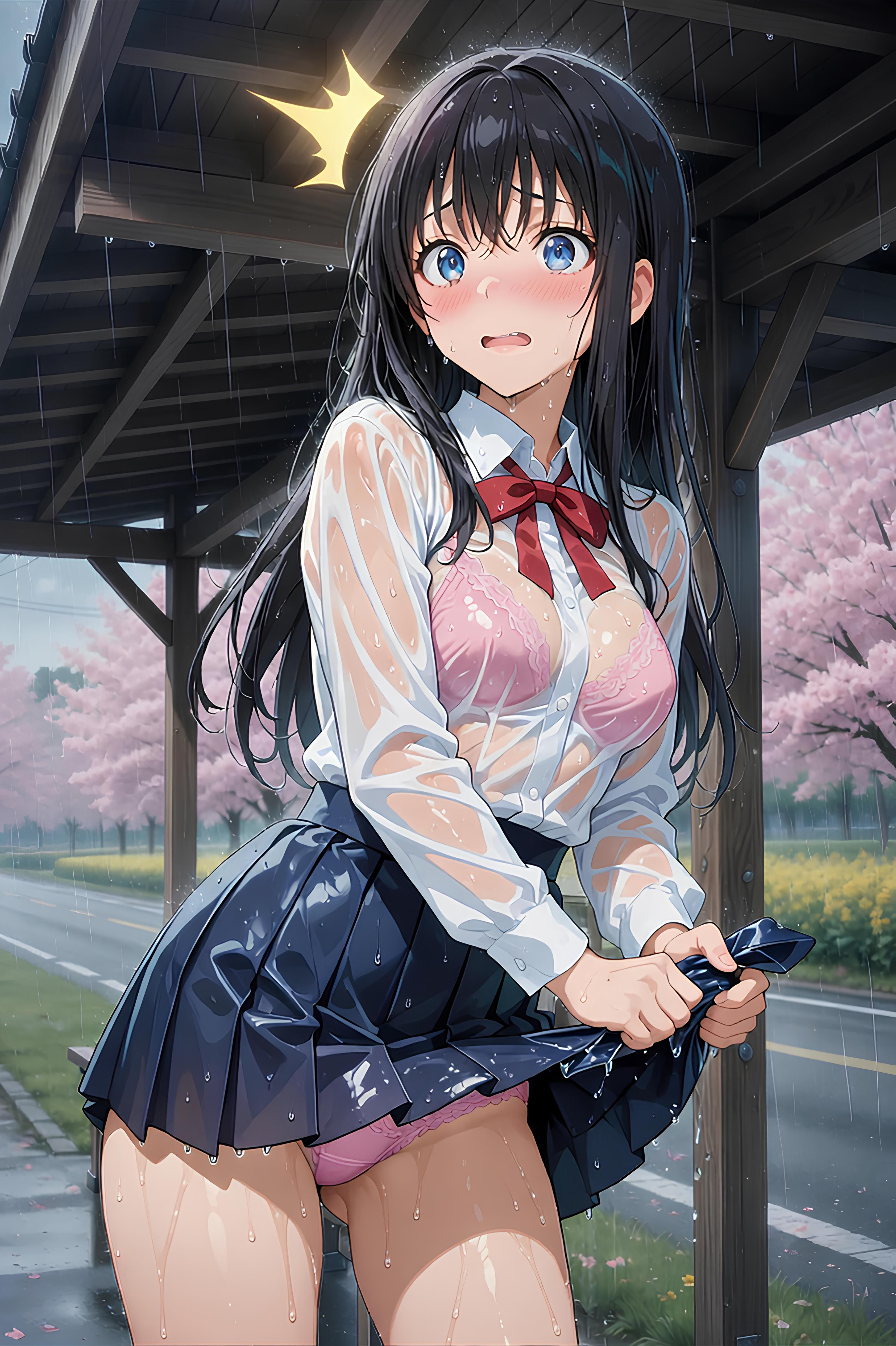 雨宿り