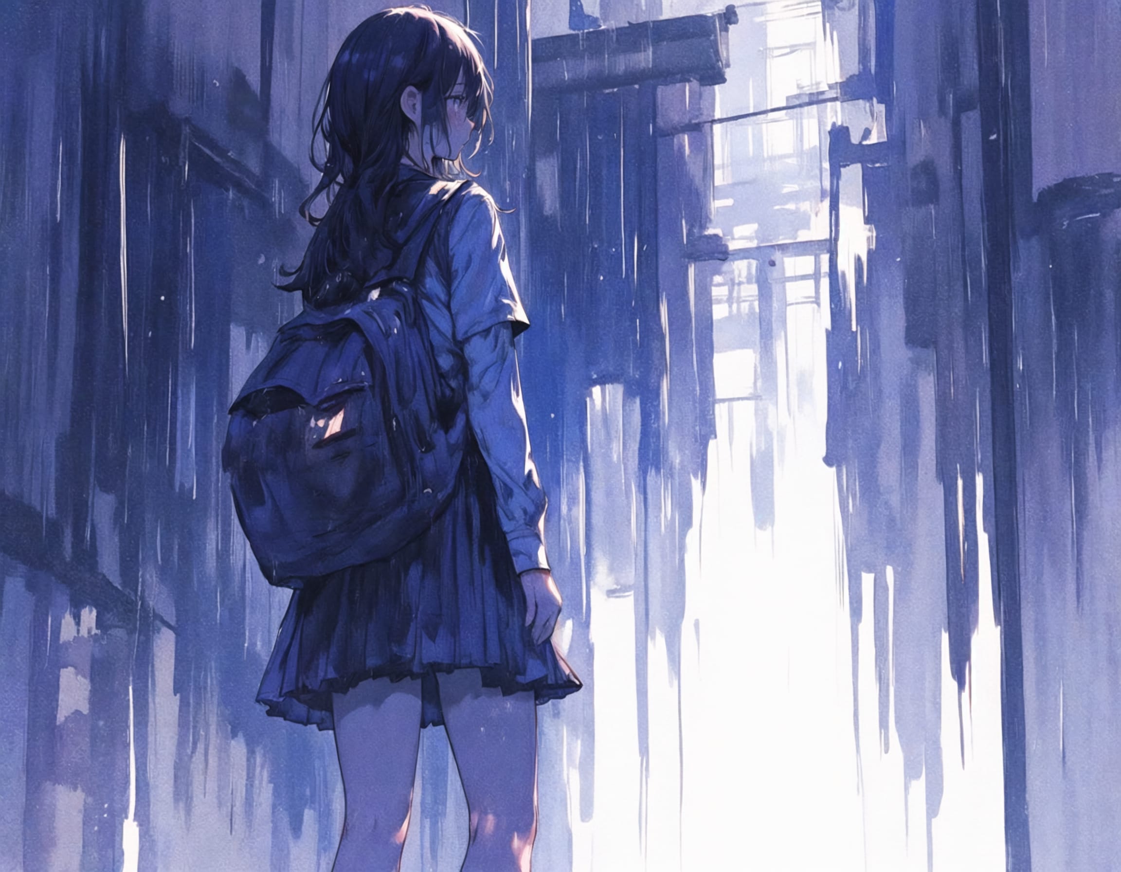 レイニーブルー Ver.2 | の人気AIイラスト・グラビア