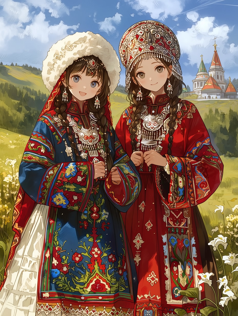 草原少女27 | の人気AIイラスト・グラビア