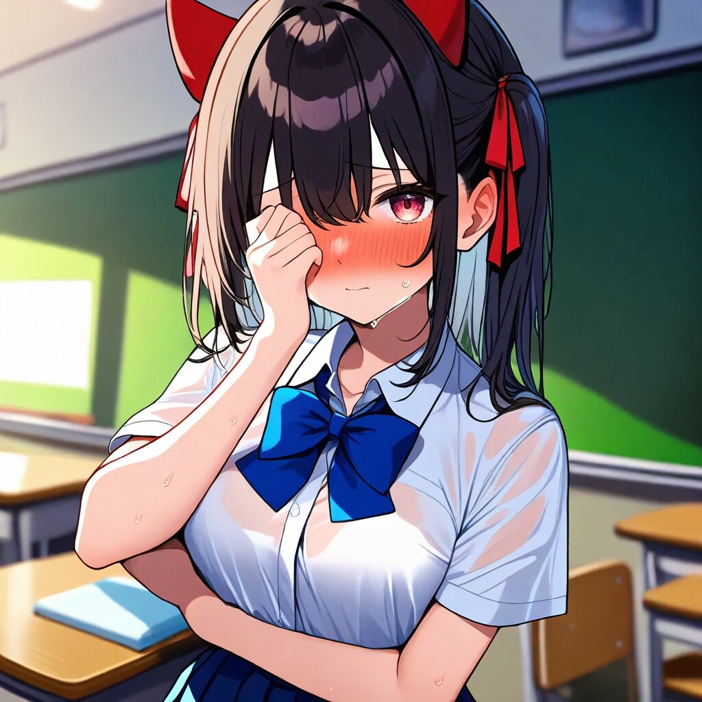 友達に冷やかされた