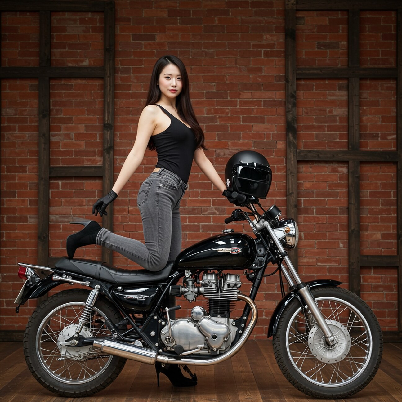 バイク女子