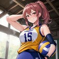 ドヤ顔バレー女子 8枚目