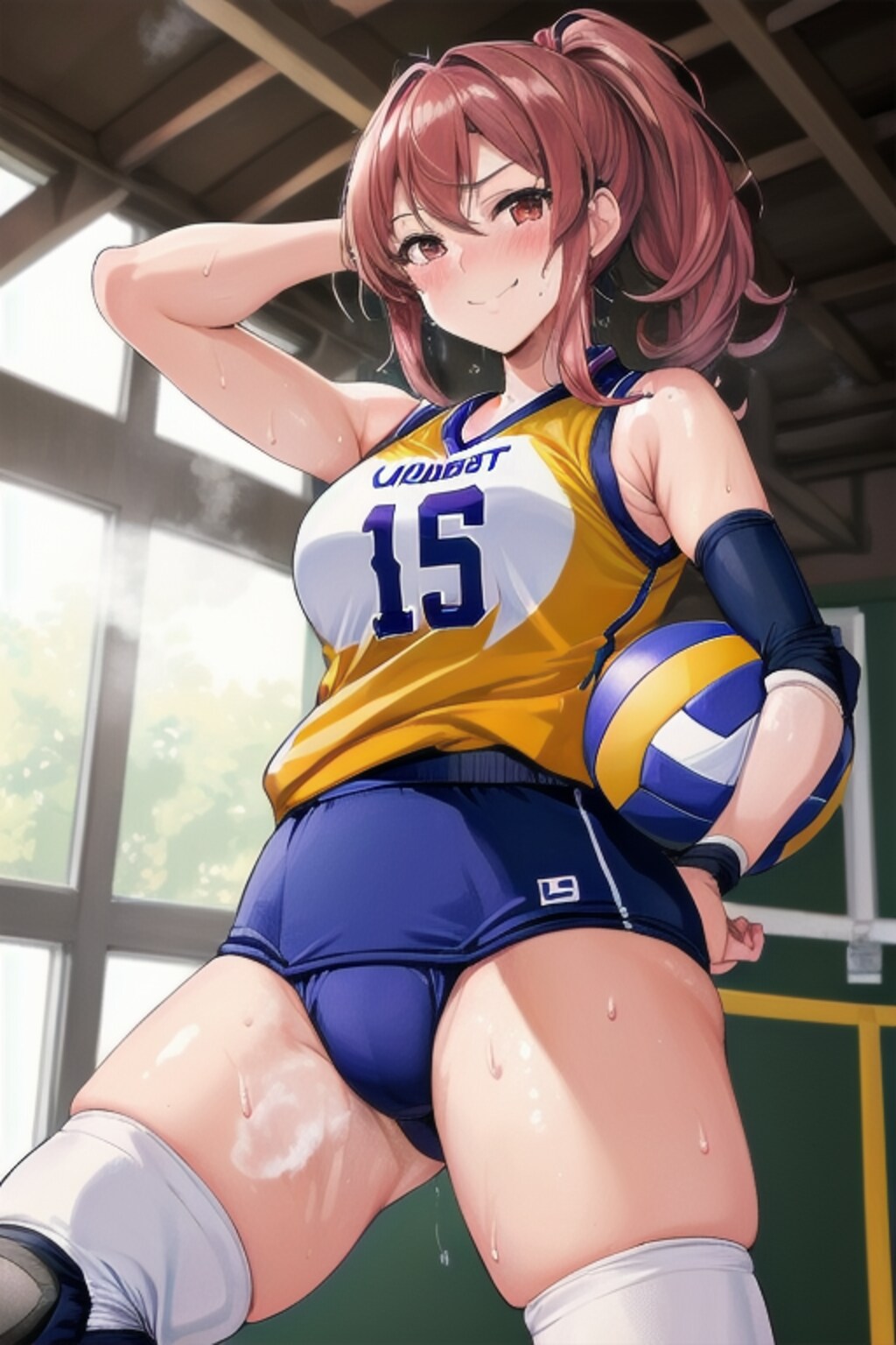 ドヤ顔バレー女子