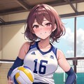 ドヤ顔バレー女子 5枚目