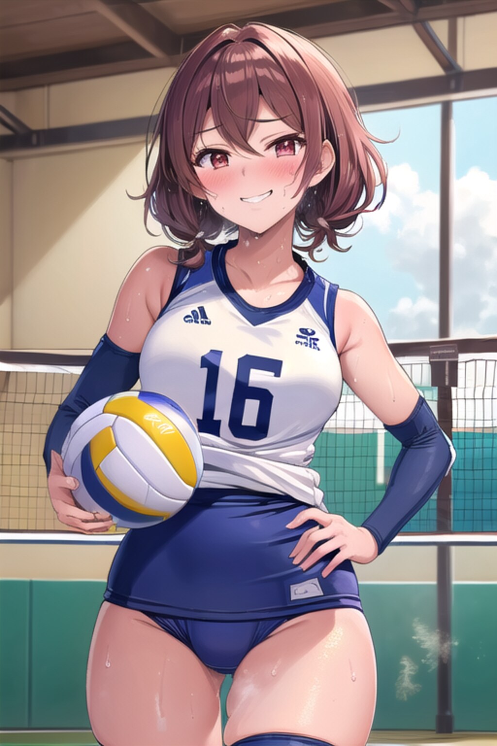 ドヤ顔バレー女子