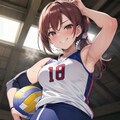 ドヤ顔バレー女子 2枚目