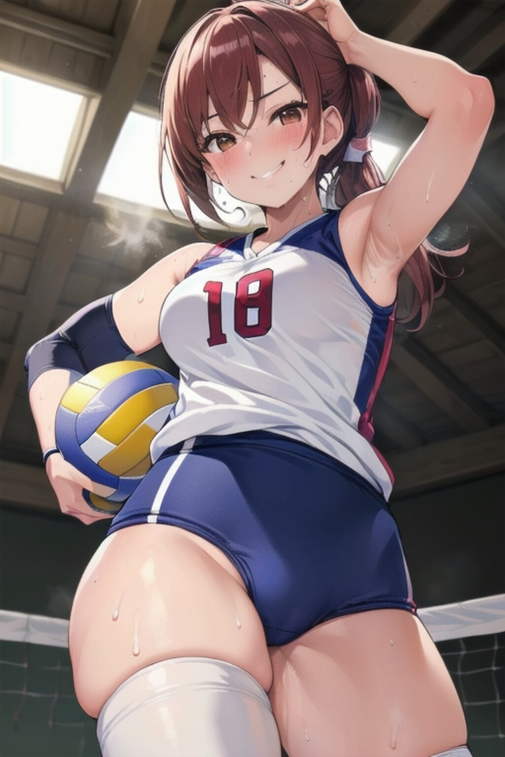 ドヤ顔バレー女子