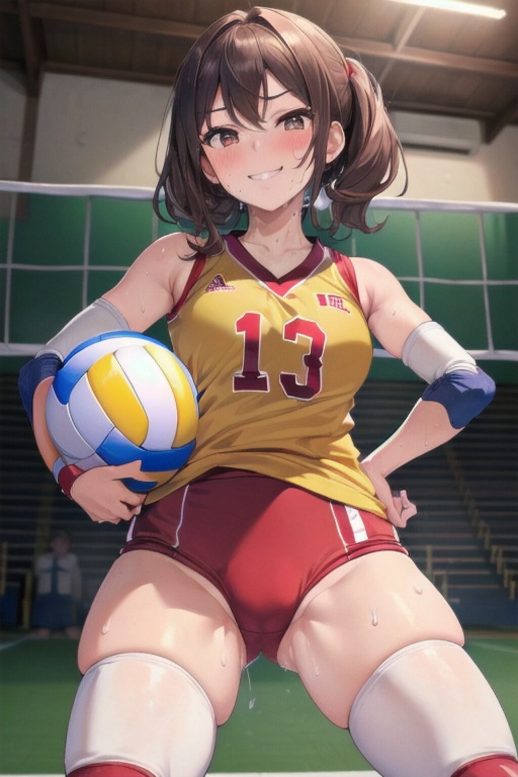 ドヤ顔バレー女子